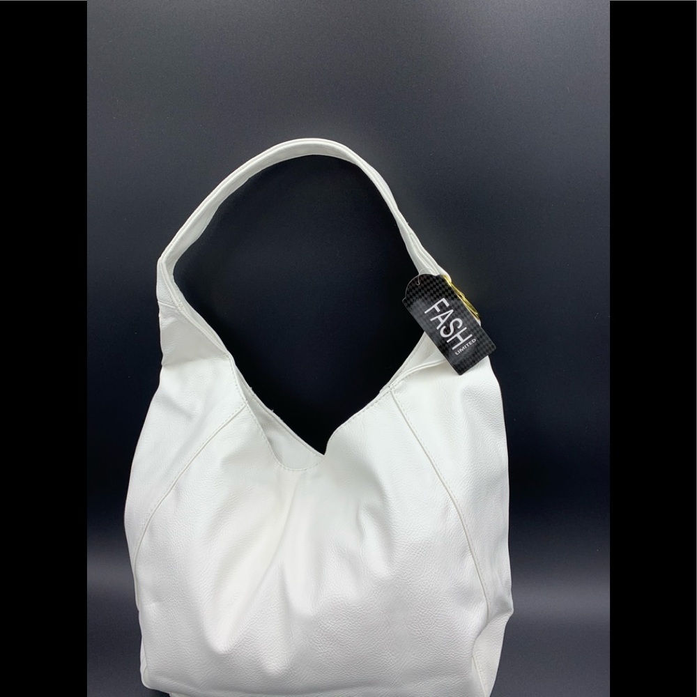 NWT FLASH White Hobo Bag